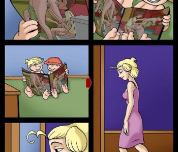 Dennis sister think,that she is better then porn magazine Porn Comics