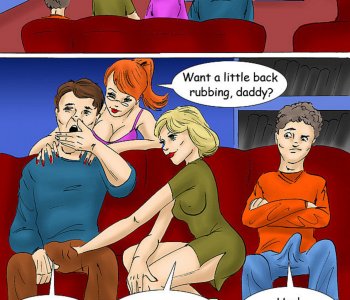 Family evening turns into an orgy Porn Comics