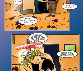 Being jerked off to mommy and dad fucking, son becomes double hard Porn Comics