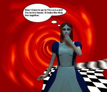 alice mirrorworld Porn Comics