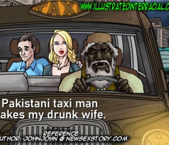 Pakastani Taxi Man Porn Comics